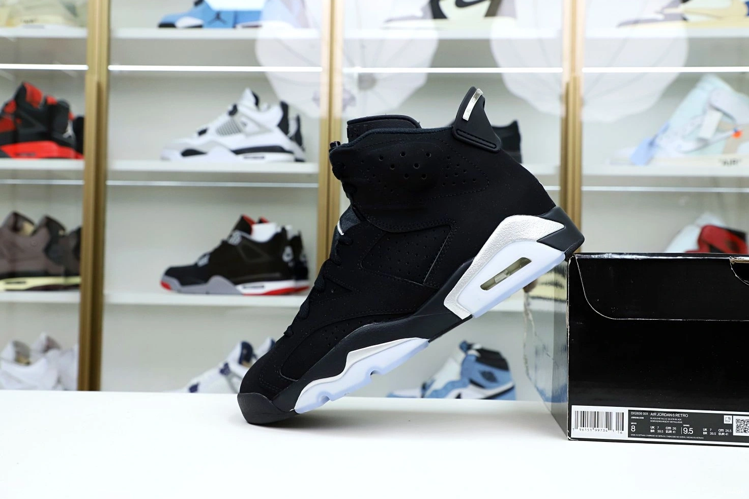 JORDAN AIR 6 CHROME 0201